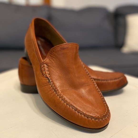 Johnston & Murphy Other - SOLD - Johnston & Murphy Men’s Cresswell Venetian Leather Penny Loafers